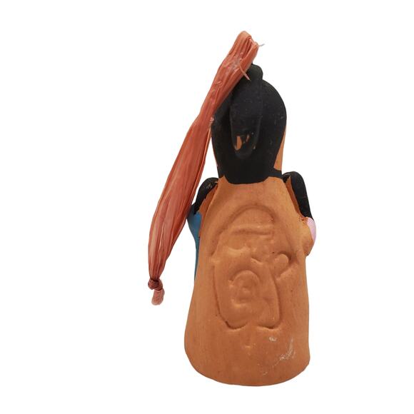 Vintage Native American Navajo Storyteller Clay Pottery Christmas ornament - Picture 6 of 11